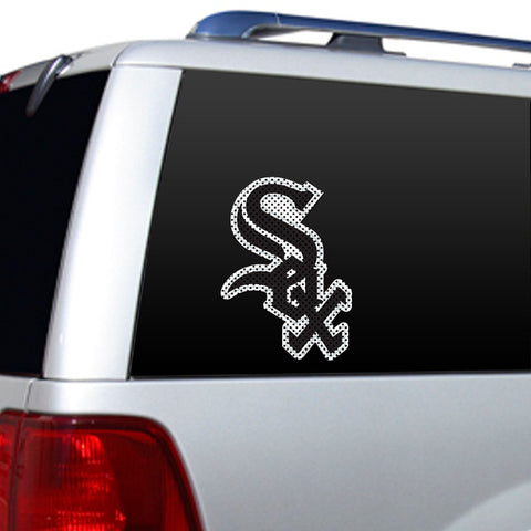 Chicago White Sox Window Film 12 Inch Die Cut