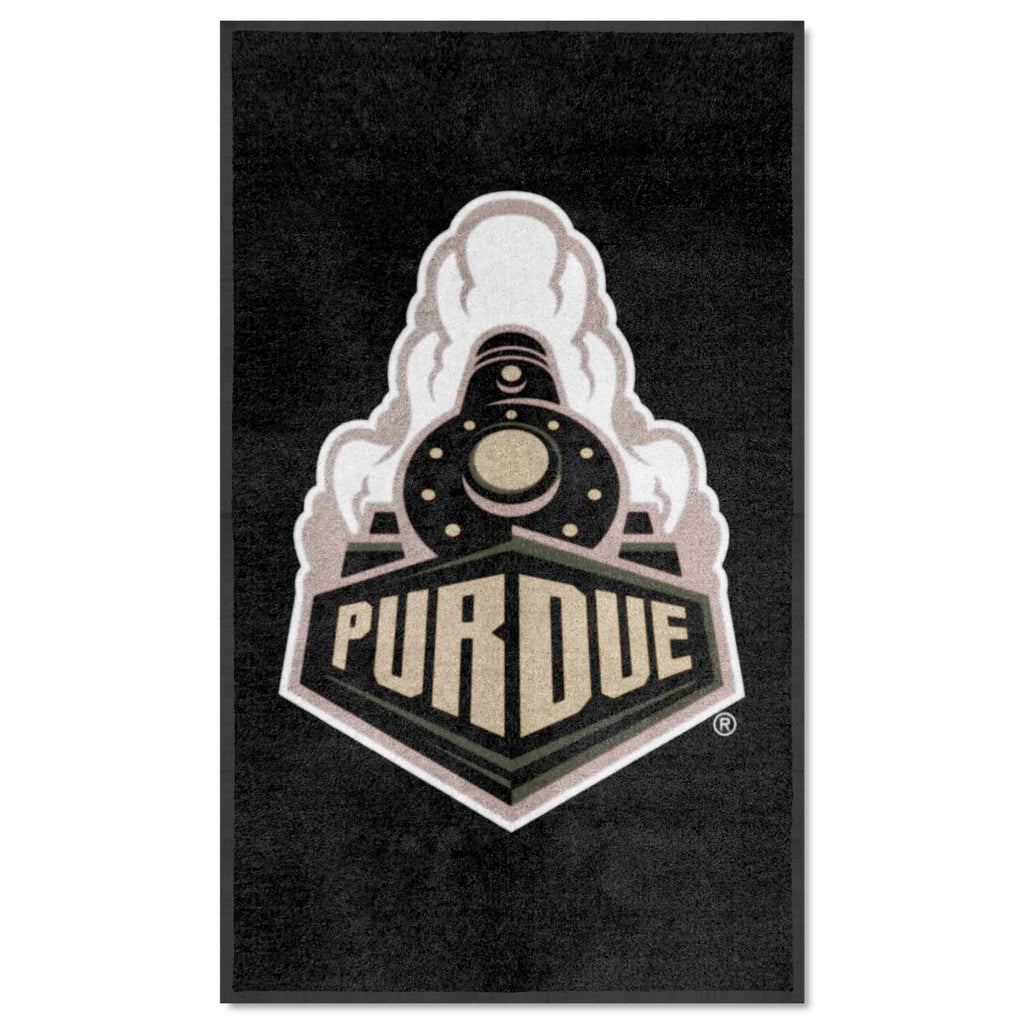 Purdue University 3X5 Logo Mat - Portrait