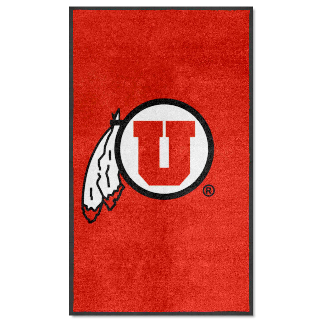 University of Utah 3X5 Logo Mat - Portrait