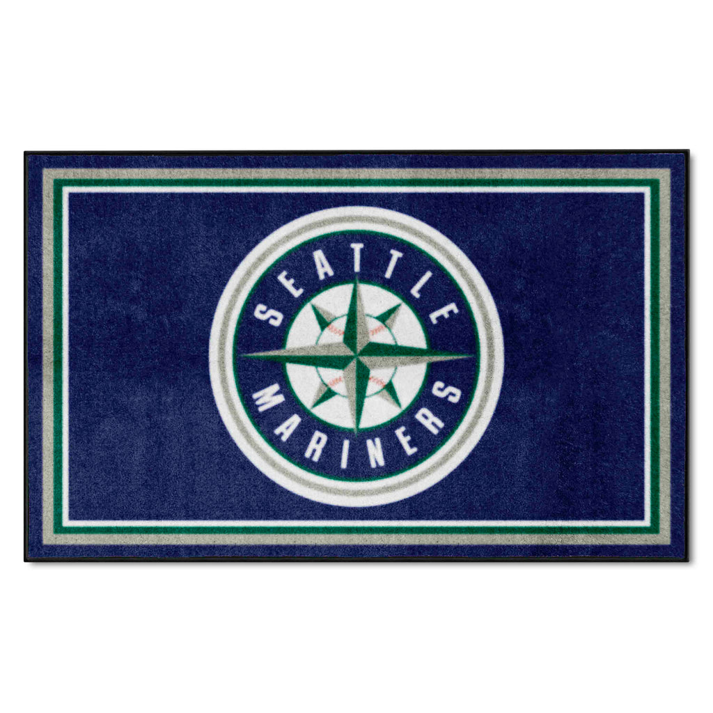 MLB - Seattle Mariners 4x6 Rug