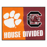 House Divided Mat - Clemson / South Carolina