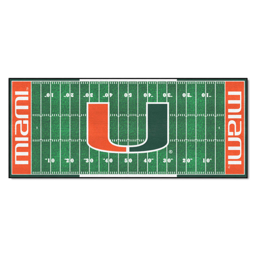 University of Miami Football Field Runner