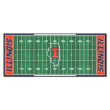 University of Illinois Football Field Runner