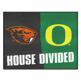 House Divided Mat - Oregon / Oregon State