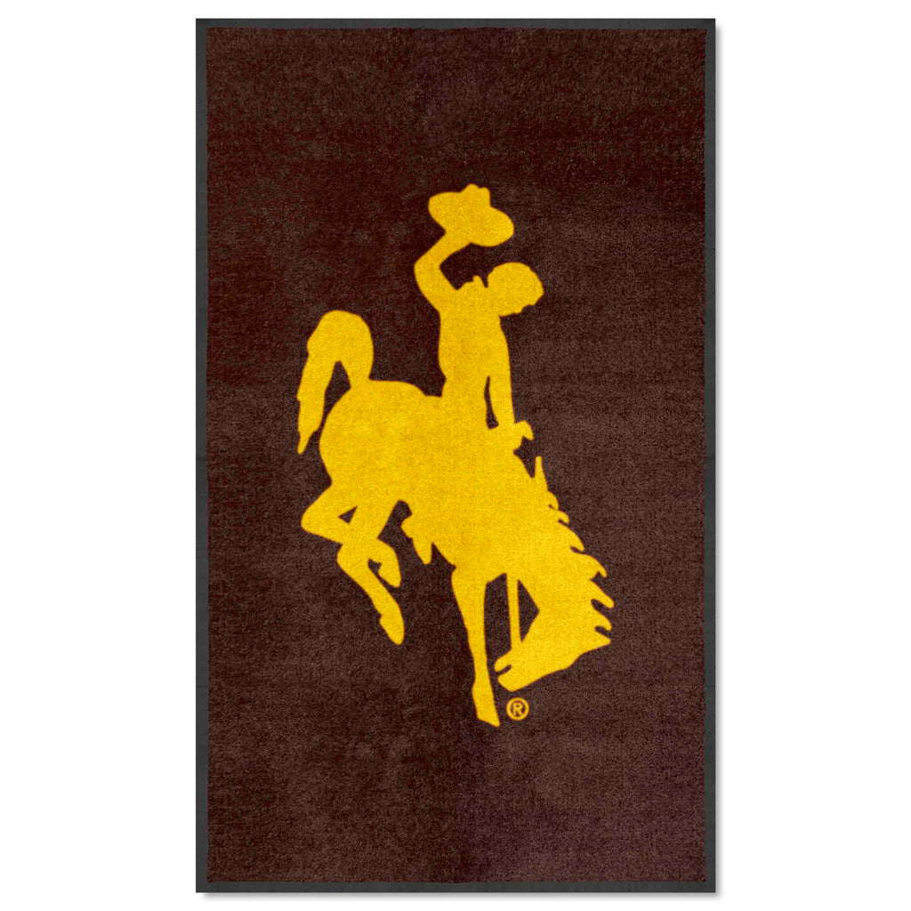 University of Wyoming 3X5 Logo Mat - Portrait