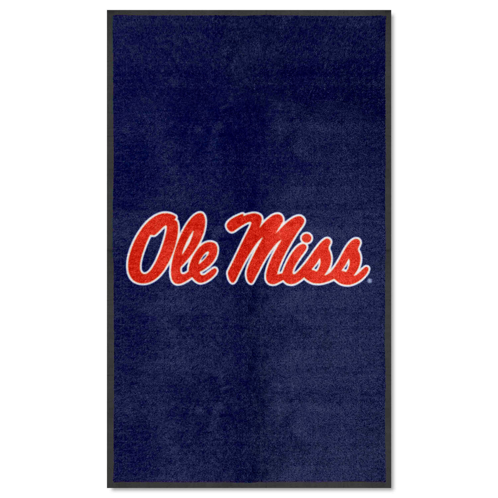 University of Mississippi - Ol 3X5 Logo Mat - Portrait