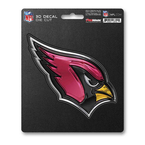 Arizona Cardinals Decal 5x8 Die Cut 3D Logo Design