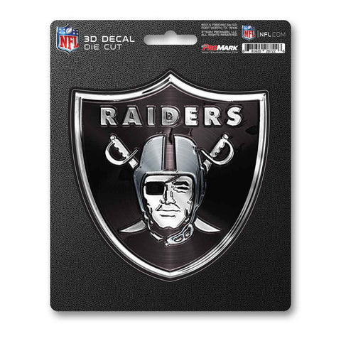 Las Vegas Raiders Decal 5x8 Die Cut 3D Logo Design