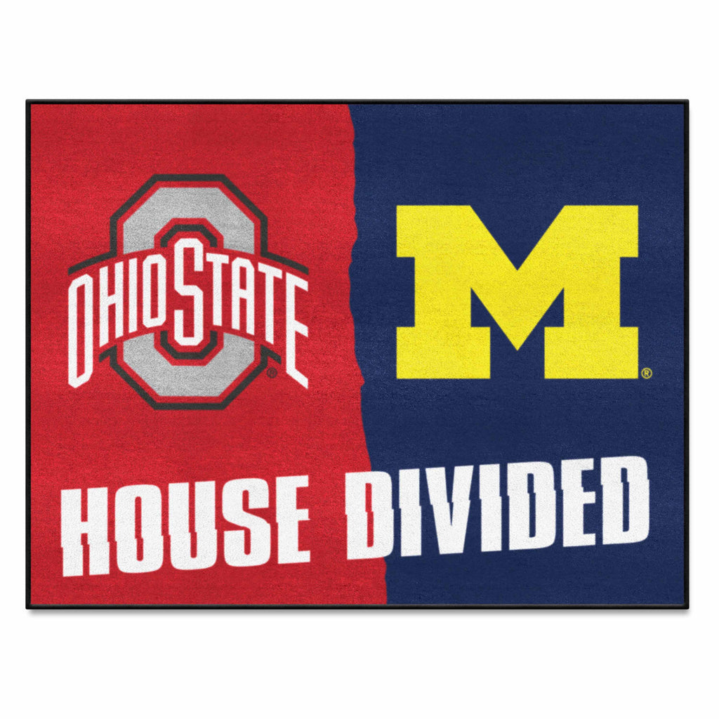 House Divided Mat - Ohio State / Michigan