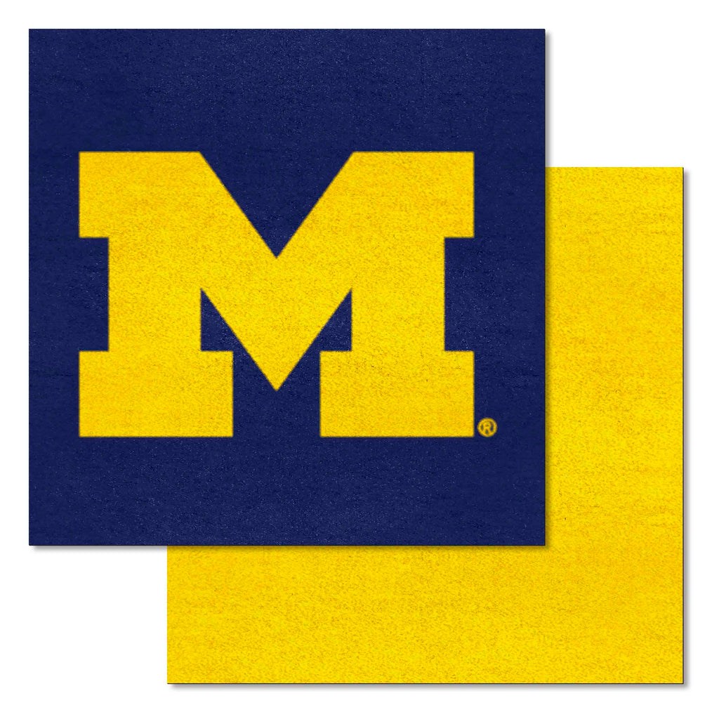 University of Michigan Team Carpet Tiles