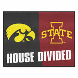 House Divided Mat - Iowa / Iowa State