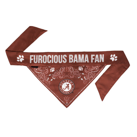 Alabama Crimson Tide Pet Bandanna Size L