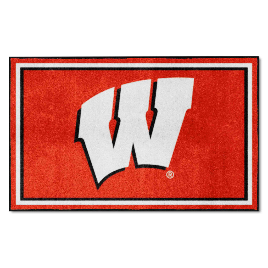 University of Wisconsin 4x6 Rug