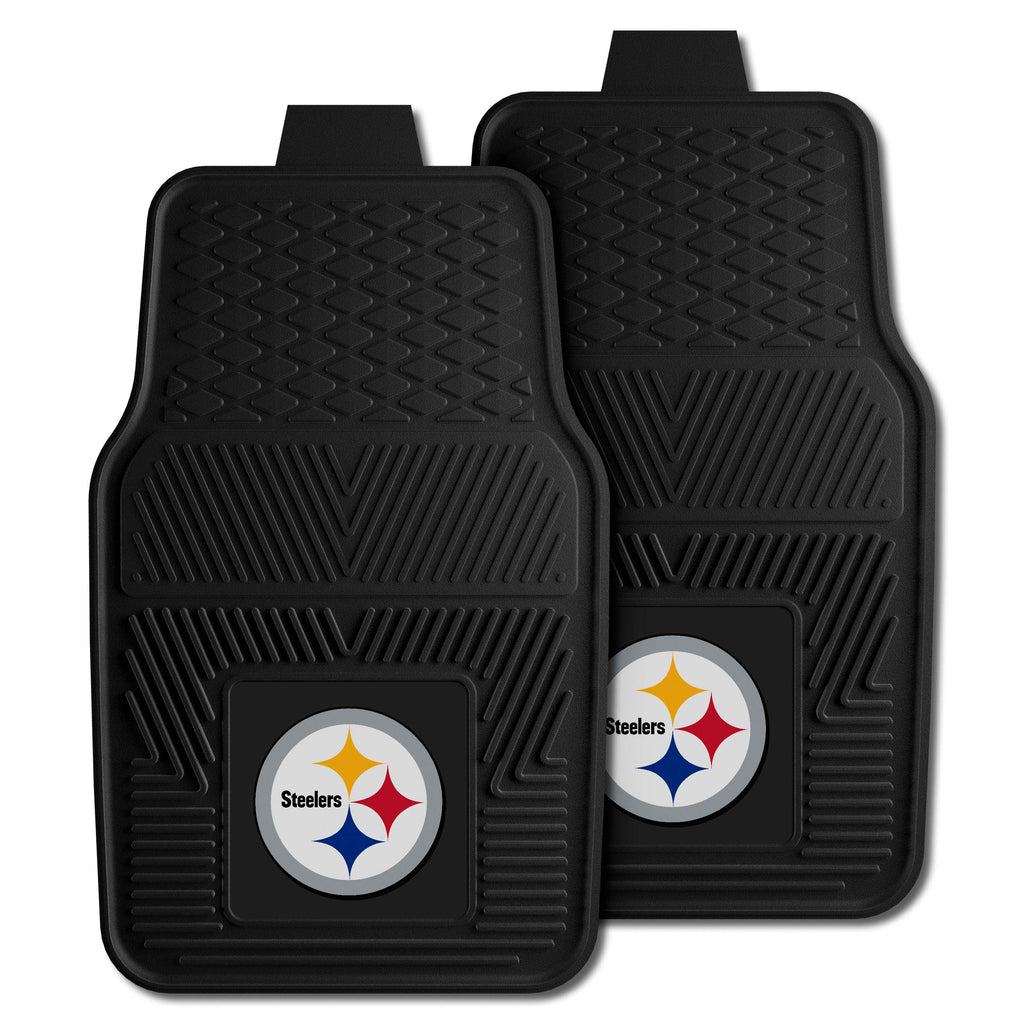 NFL - Pittsburgh Steelers 2-pc Vinyl Car Mat Set