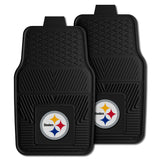 NFL - Pittsburgh Steelers 2-pc Vinyl Car Mat Set