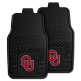 University of Oklahoma 2-pc Vinyl Car Mat Set