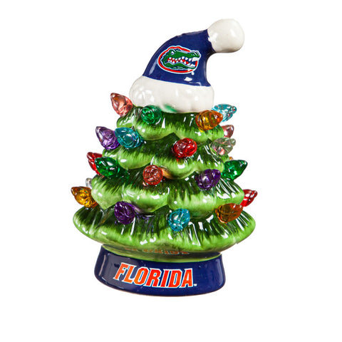 Florida Gators Christmas Tree 4 Inch LED Tabletop