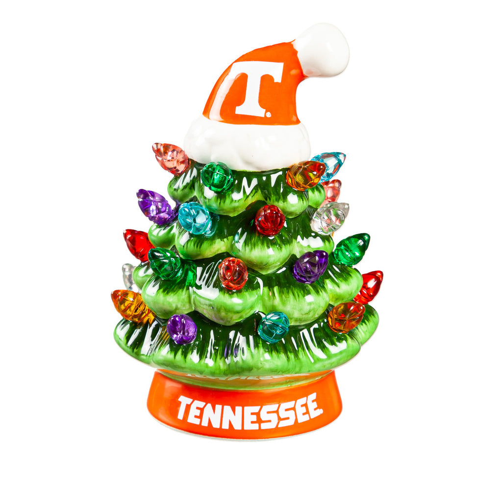 Tennessee Volunteers Christmas Tree 4 Inch LED Tabletop