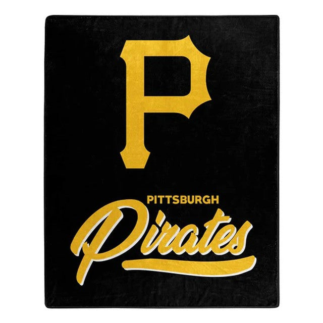 Pittsburgh Pirates Blanket 50x60 Raschel Signature Design