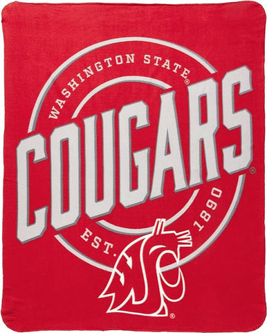 Washington State Cougars Blanket 50x60 Fleece Campaign Design