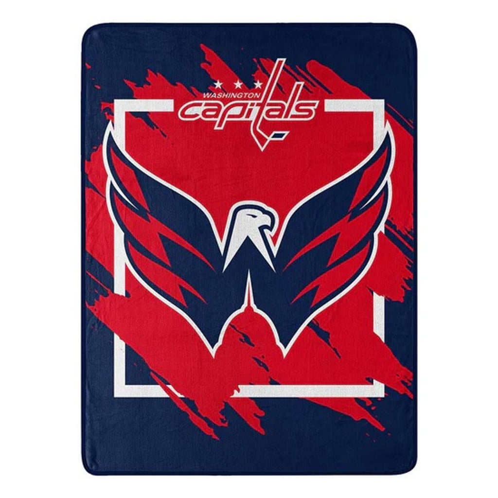 Washington Capitals Blanket 50x60 Fleece Campaign Design