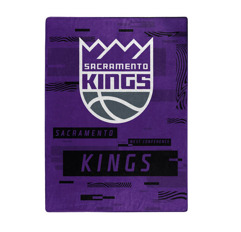 Sacramento Kings Blanket 60x80 Raschel Digitize Design