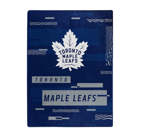 Toronto Maple Leafs Blanket 60x80 Raschel Digitize Design