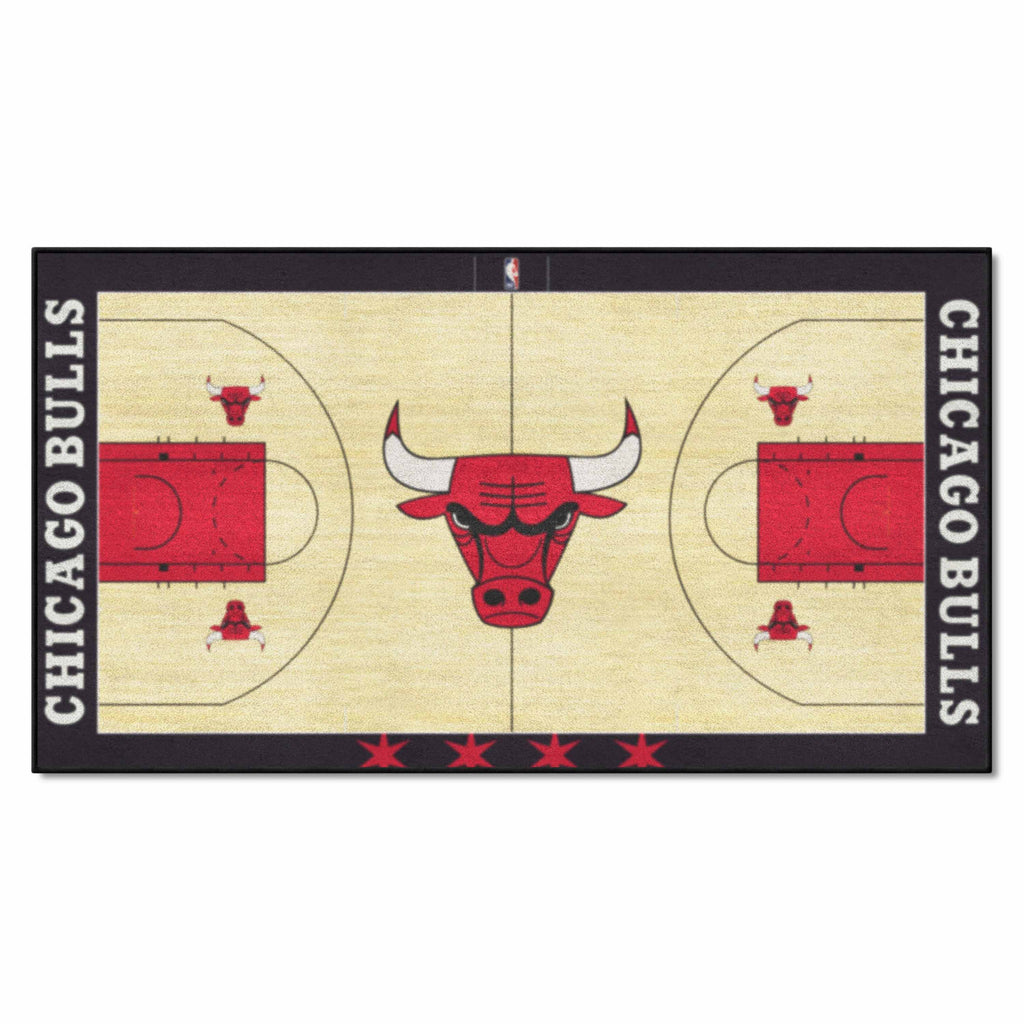 NBA - Chicago Bulls NBA Court Large Runner