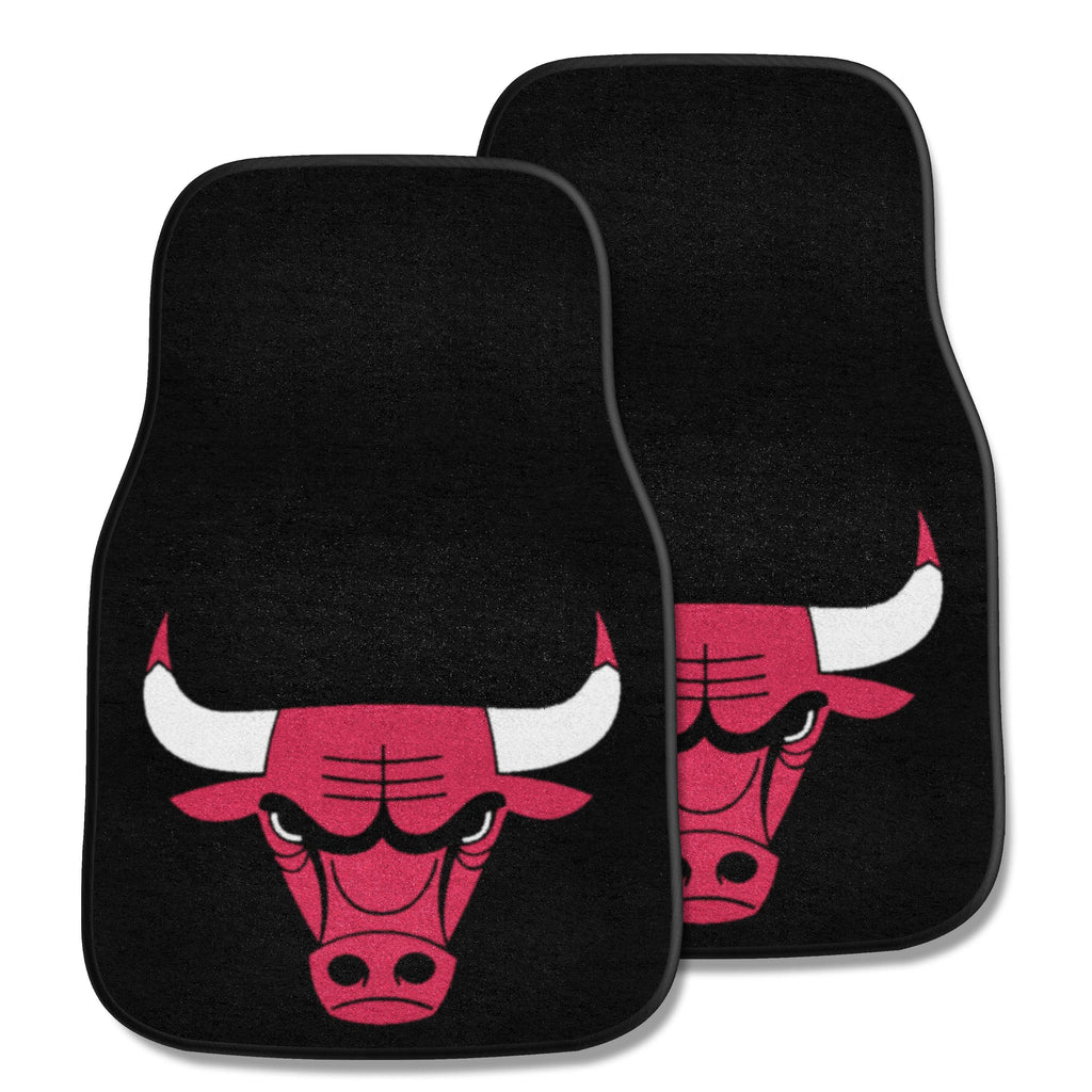 NBA - Chicago Bulls 2-pc Carpet Car Mat Set