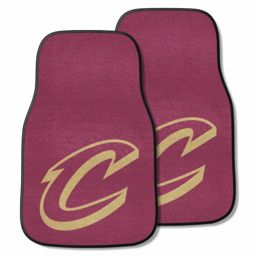 NBA - Cleveland Cavaliers 2-pc Carpet Car Mat Set