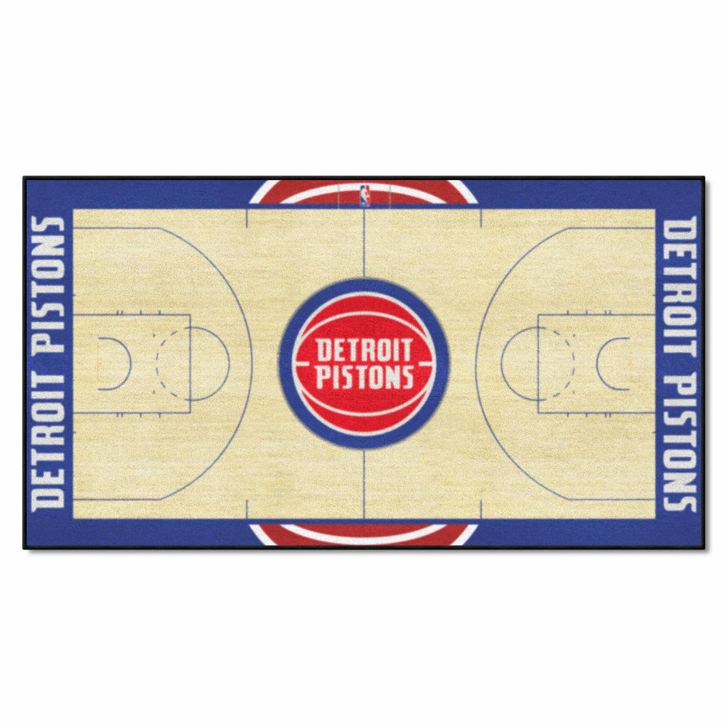 NBA - Detroit Pistons NBA Court Large Runner