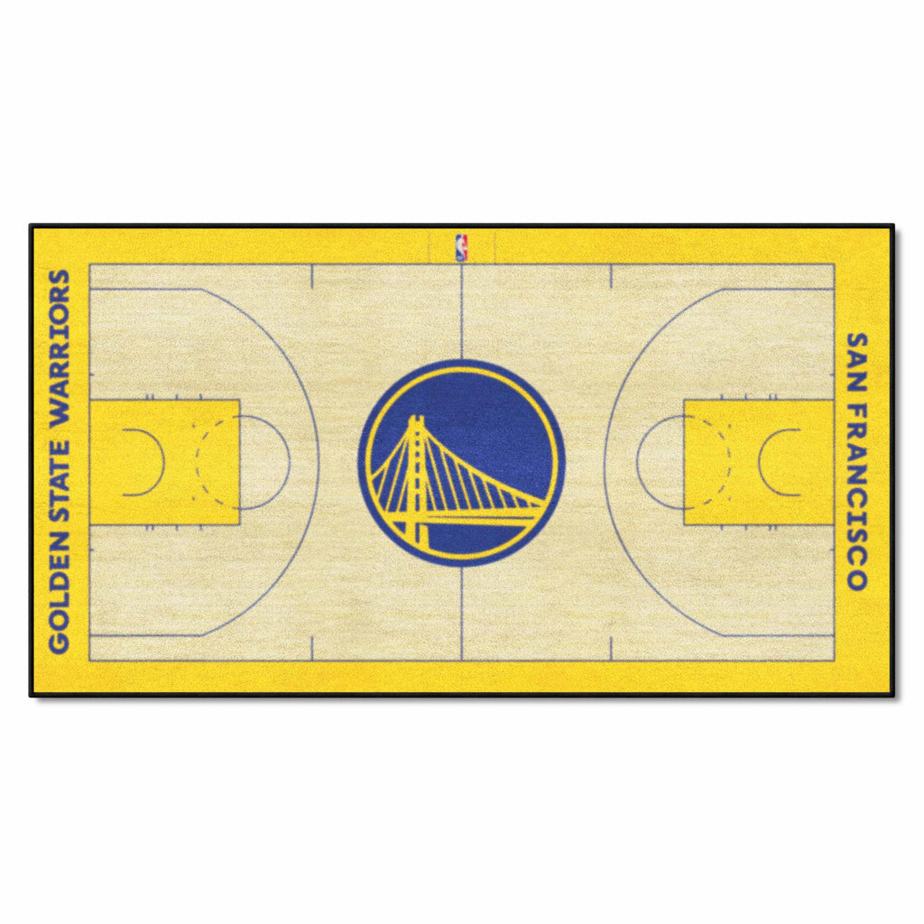 NBA - Golden State Warriors NBA Court Large Runner