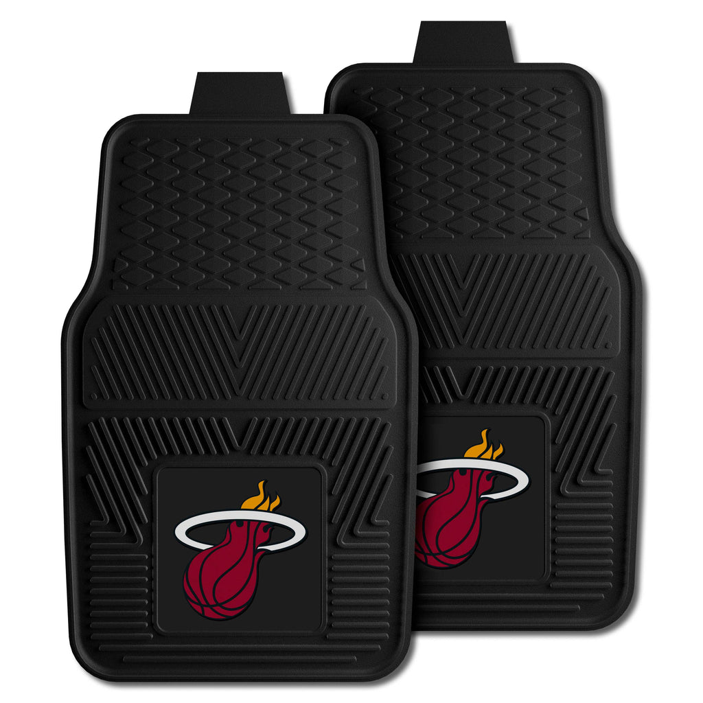 NBA - Miami Heat 2-pc Vinyl Car Mat Set