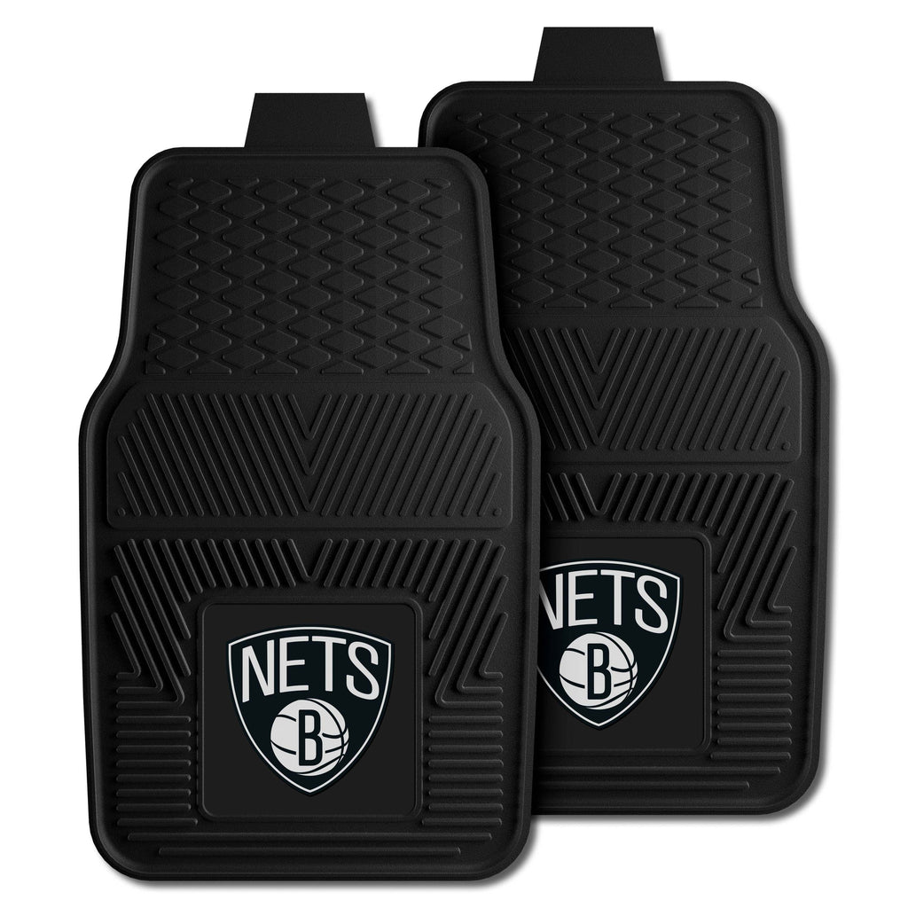 NBA - Brooklyn Nets 2-pc Vinyl Car Mat Set