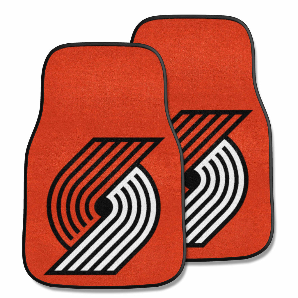 NBA - Portland Trail Blazers 2-pc Carpet Car Mat Set