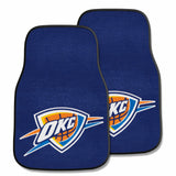 NBA - Oklahoma City Thunder 2-pc Carpet Car Mat Set