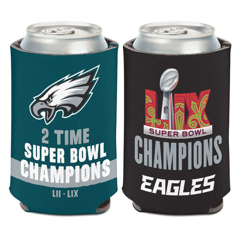 Philadelphia Eagles Can Cooler Champ Design Super Bowl 59 Champ