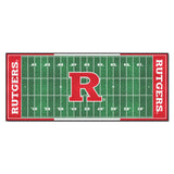 Rutgers University Football Field Runner