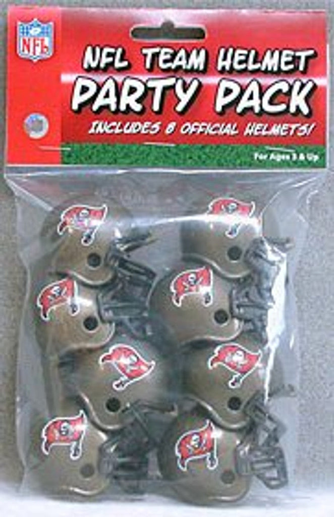 Tampa Bay Buccaneers Team Helmet Party Pack CO