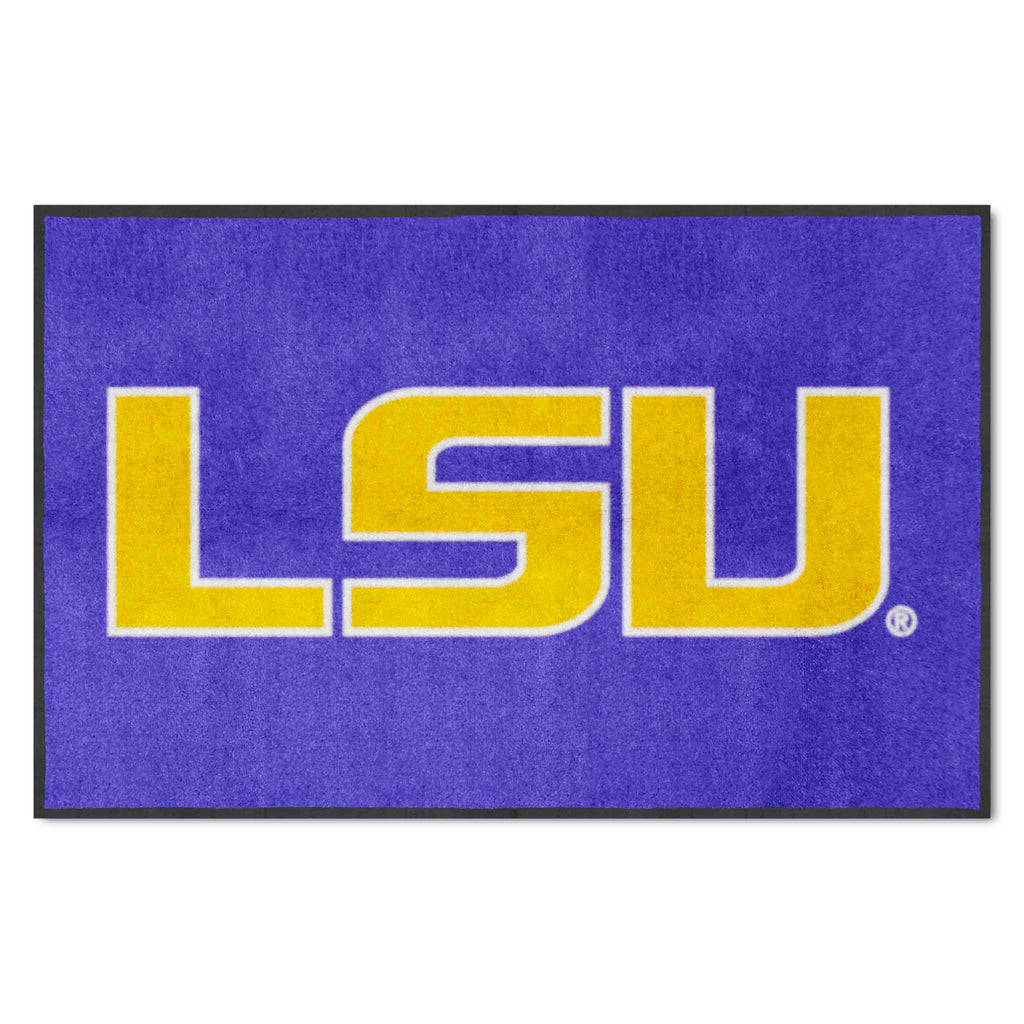 LSU 4X6 Logo Mat - Landscape