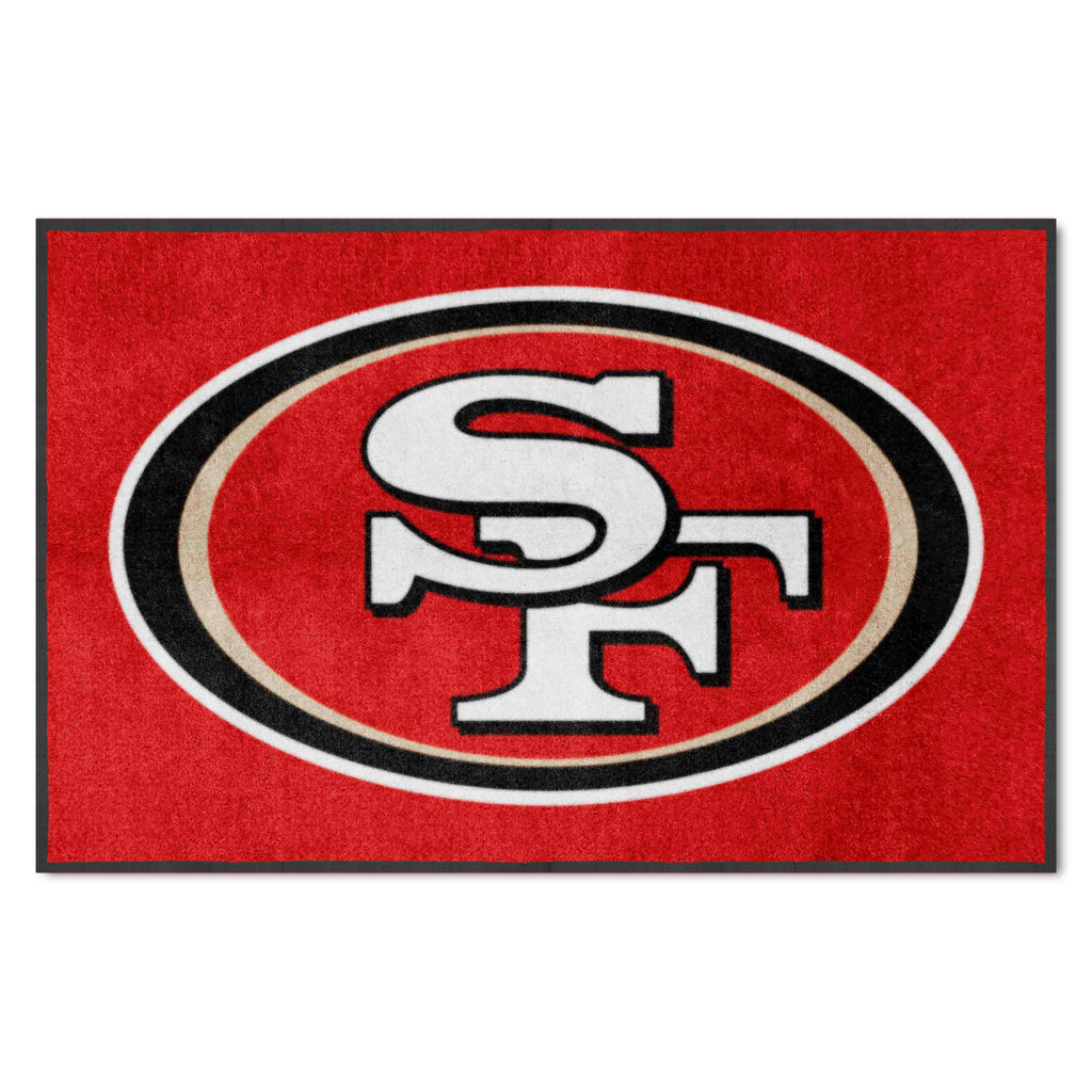 NFL - San Francisco 49ers 4X6 Logo Mat - Landscape