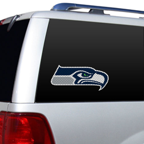 Seattle Seahawks Window Film 12 Inch Die Cut CO