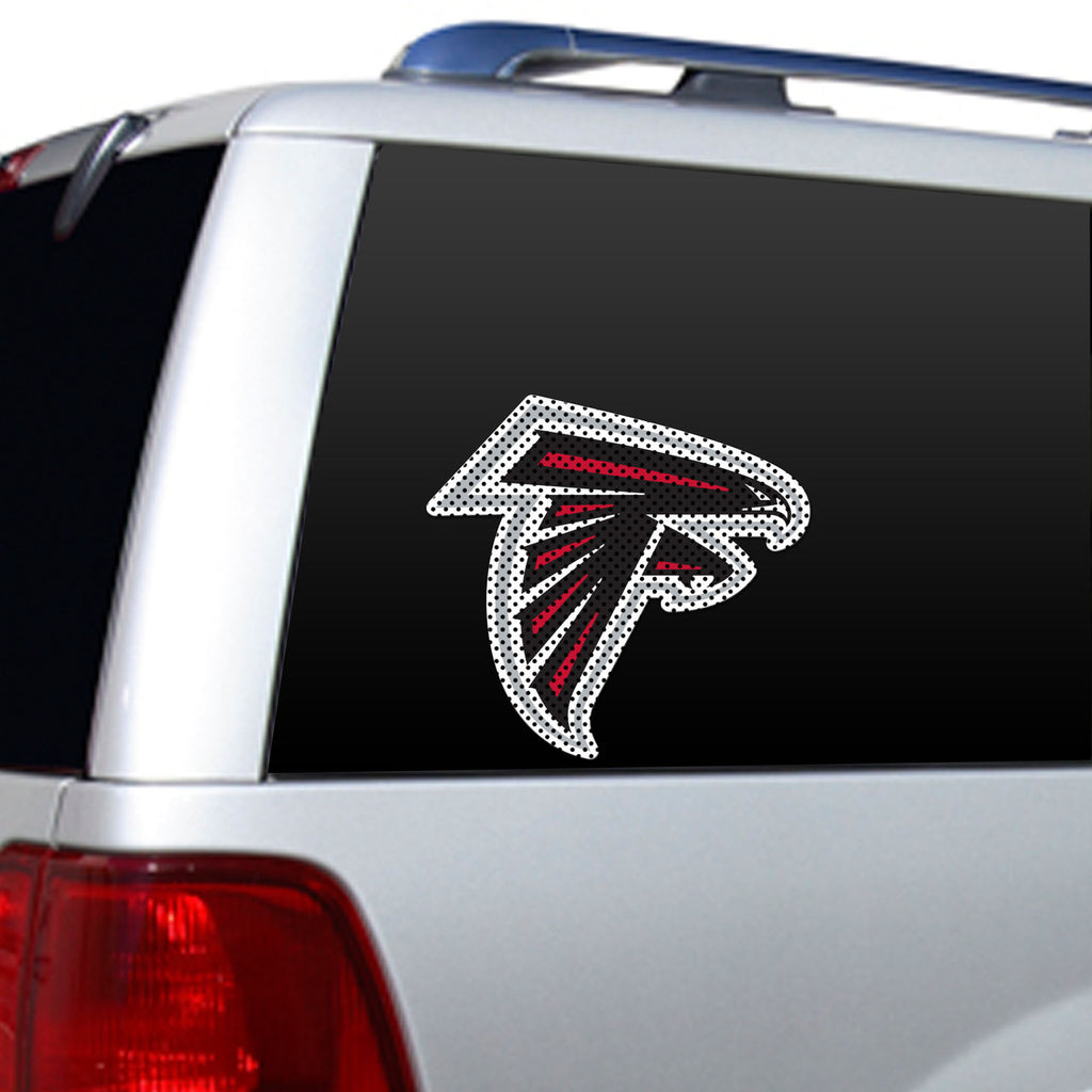 Atlanta Falcons Window Film 12 Inch Die Cut