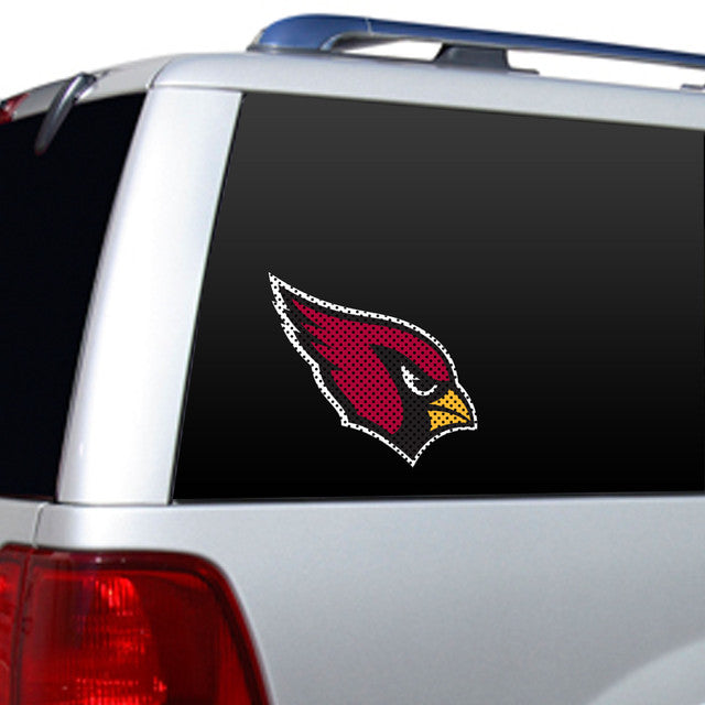 Arizona Cardinals Window Film 12 Inch Die Cut