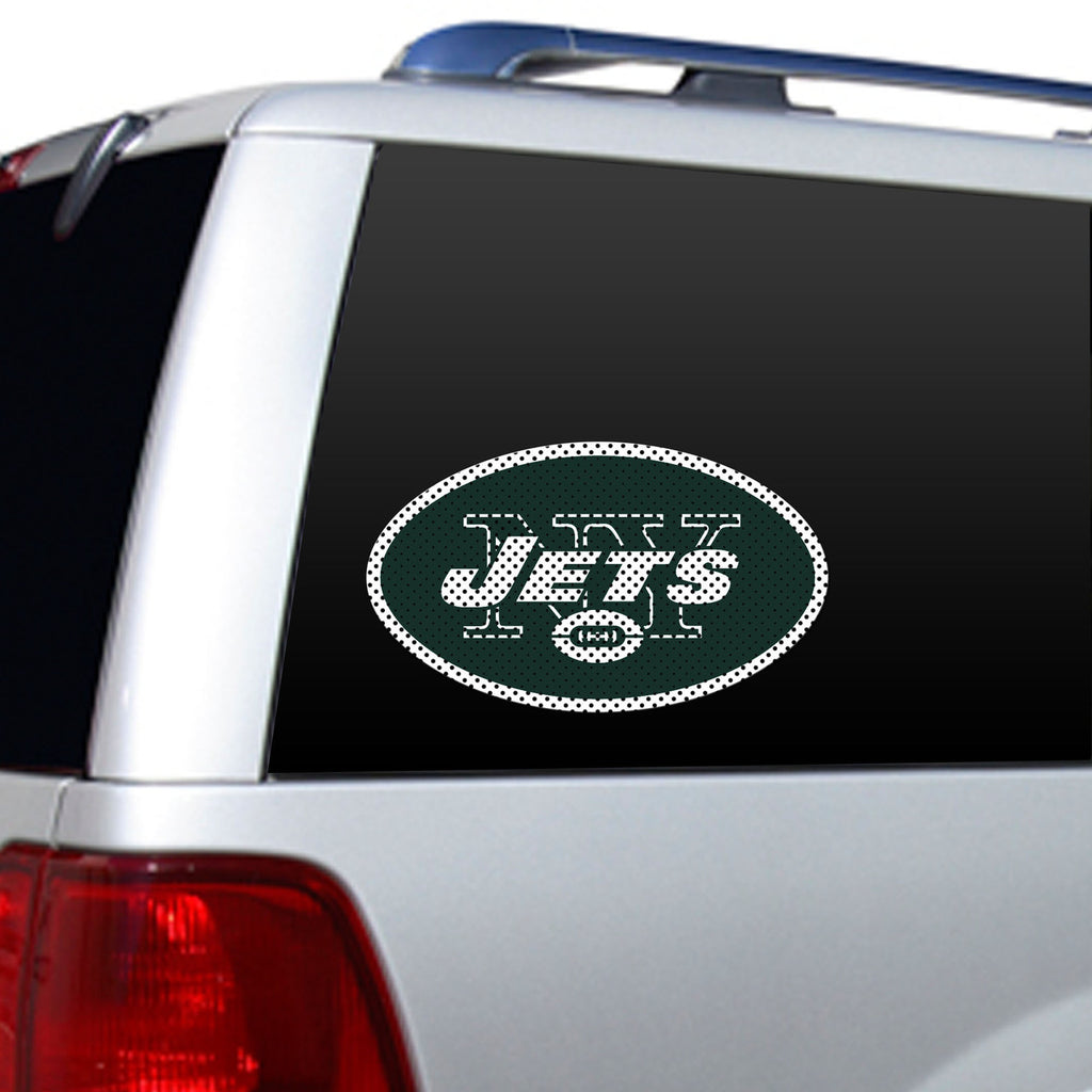 New York Jets Window Film 12 Inch Die Cut