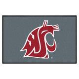 Washington State University 4X6 Logo Mat - Landscape