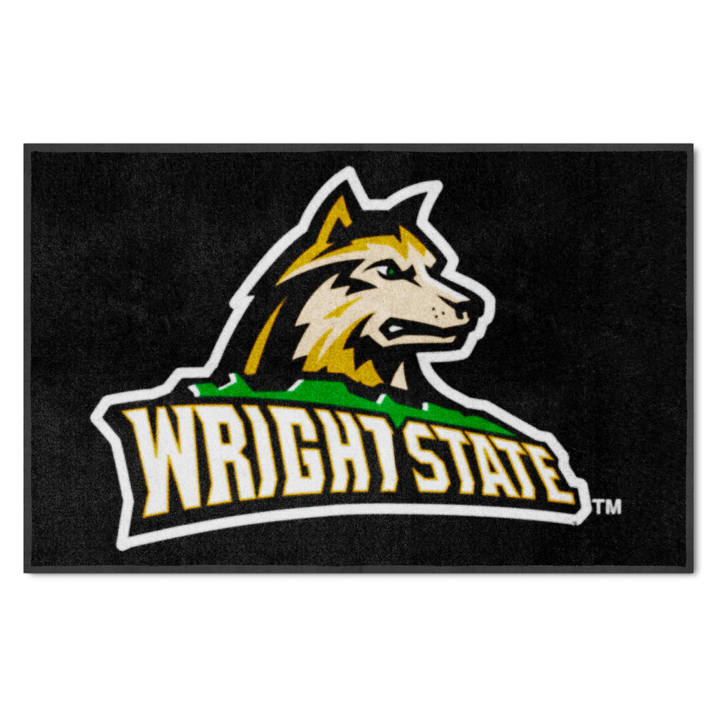 Wright State University 4X6 Logo Mat - Landscape