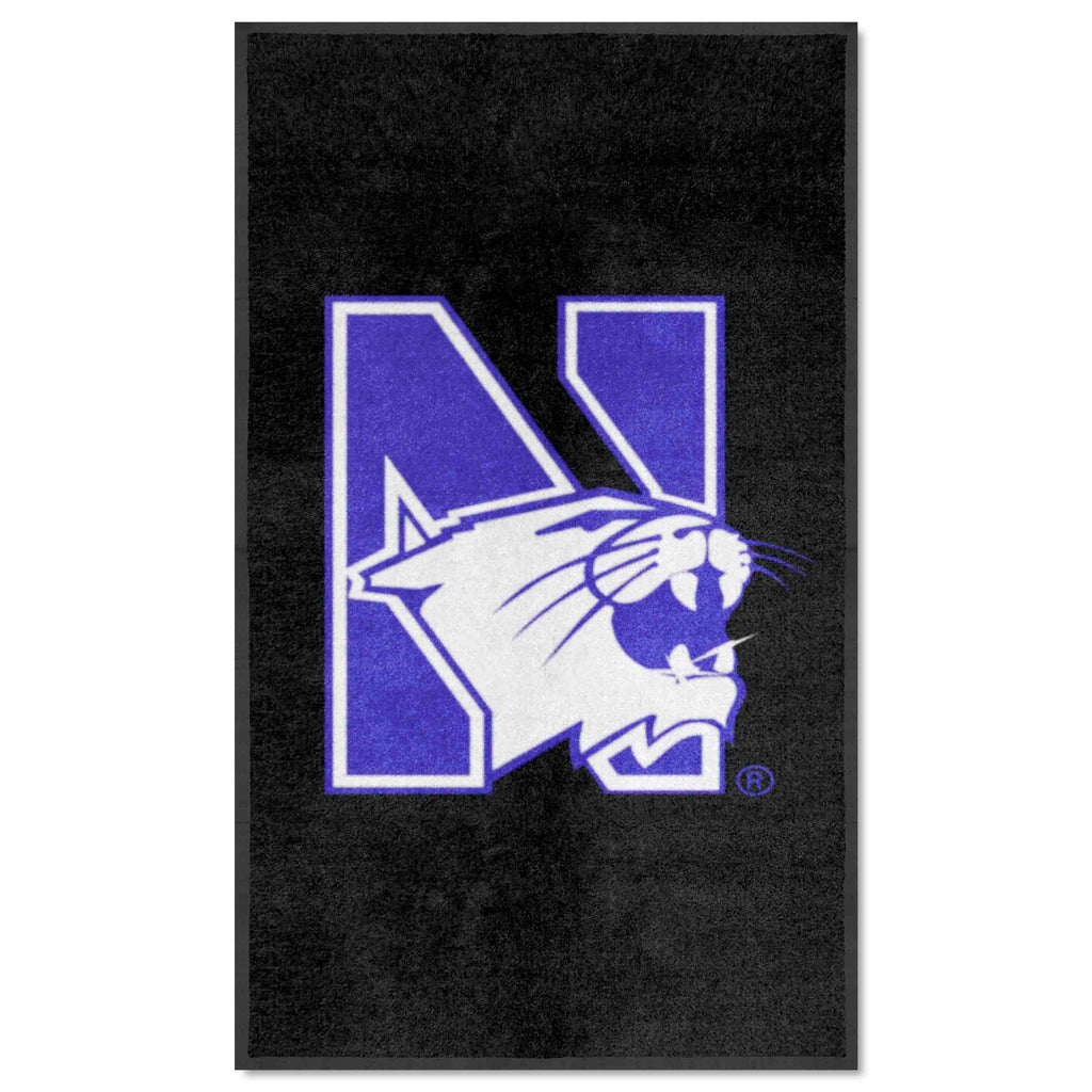 Northwestern University 3X5 Logo Mat - Portrait