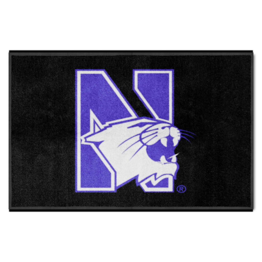 Northwestern University 4X6 Logo Mat - Landscape