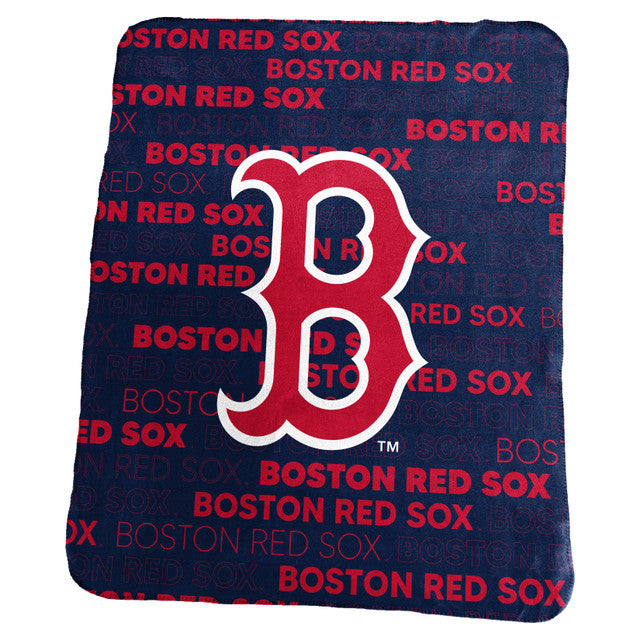 Boston Red Sox Blanket 50x60 Fleece Classic